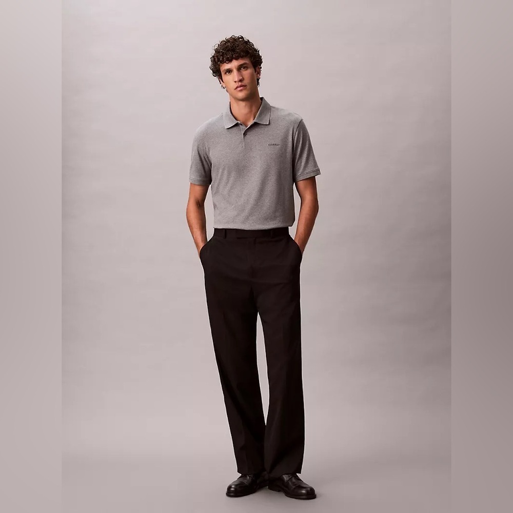 Calvin Klein Men’s liquid touch cotton polo performance golf shirt SZ-2XL